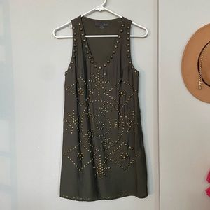 Green Dress w/ Studs